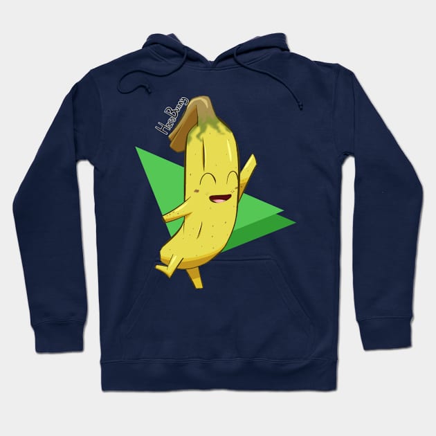 Caller Banana Hoodie by HoroBunny